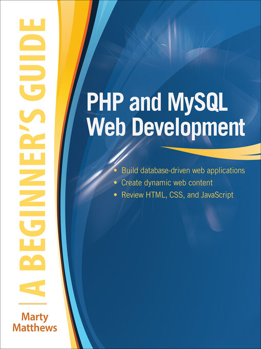 Title details for PHP and MySQL Web Development by Marty Matthews - Available